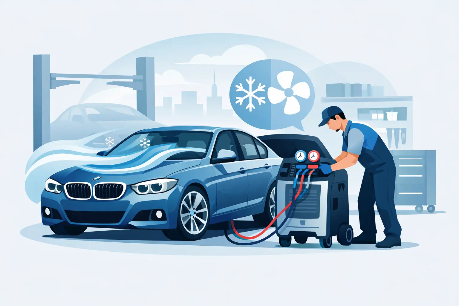 BMW AC Repair Al Quoz Done Right