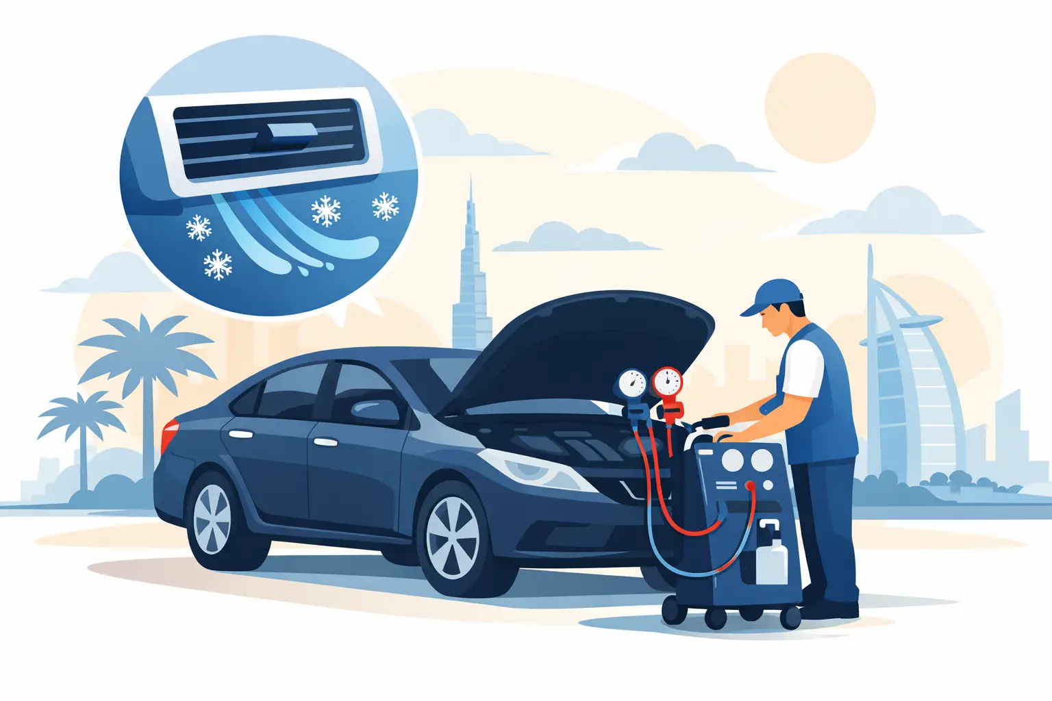 Car AC Repair in Dubai Done Right
