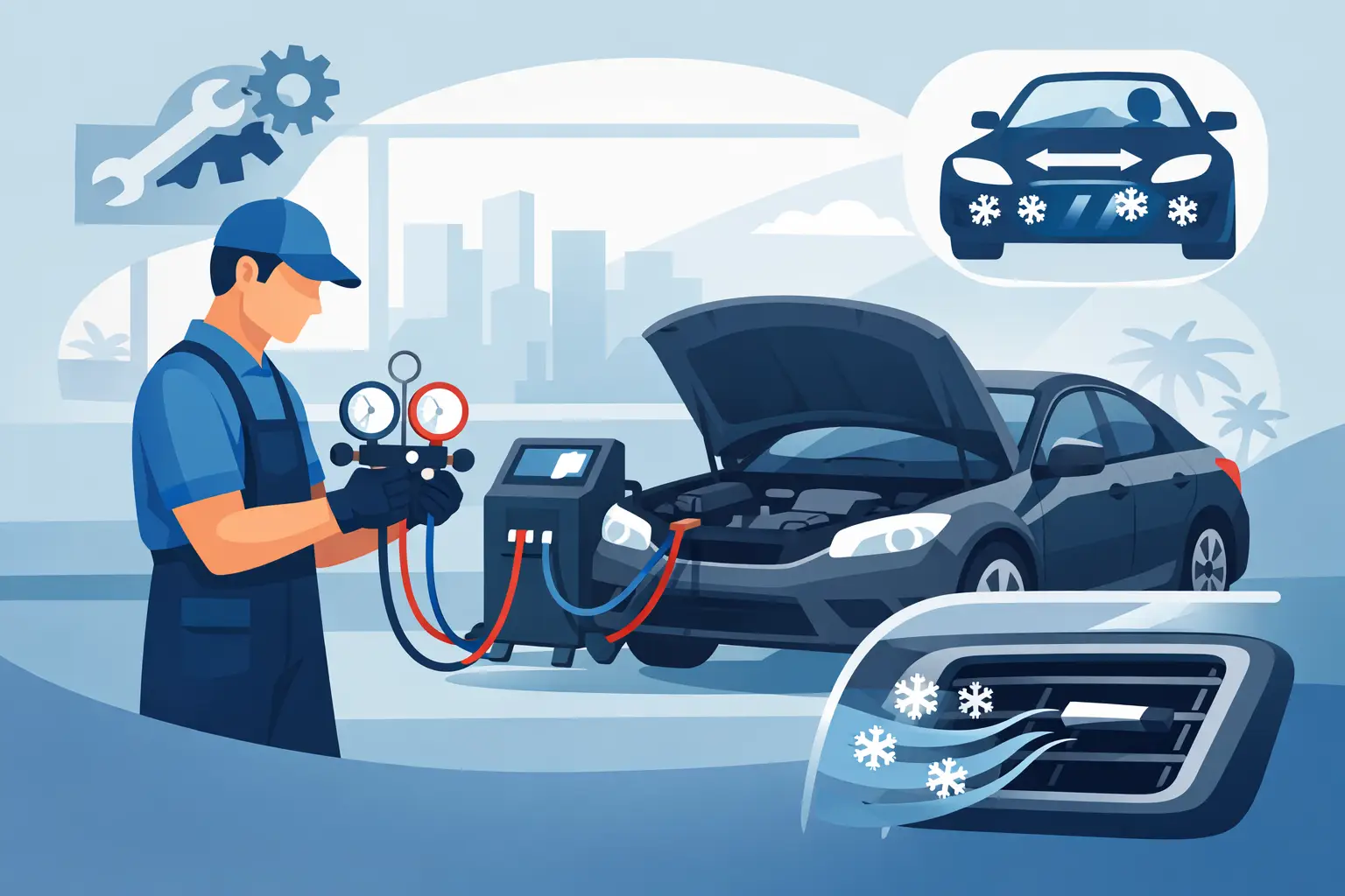 Car AC Service Al Quoz Done Right