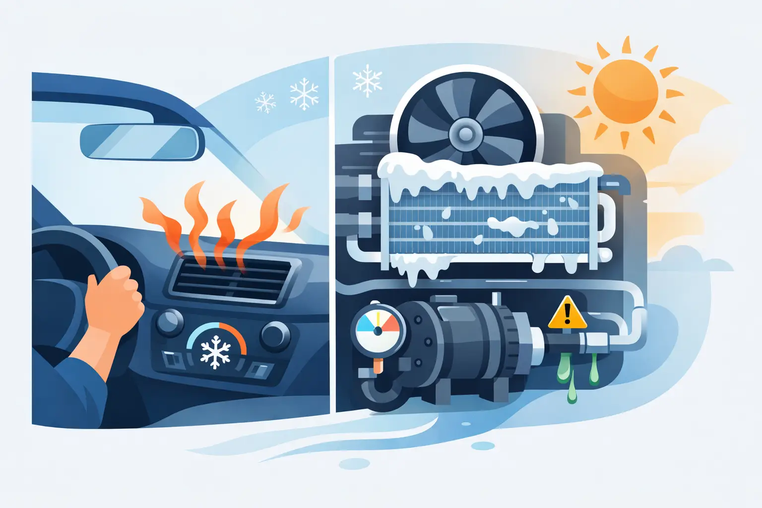 What Is the Reason for Car AC Not Cooling?