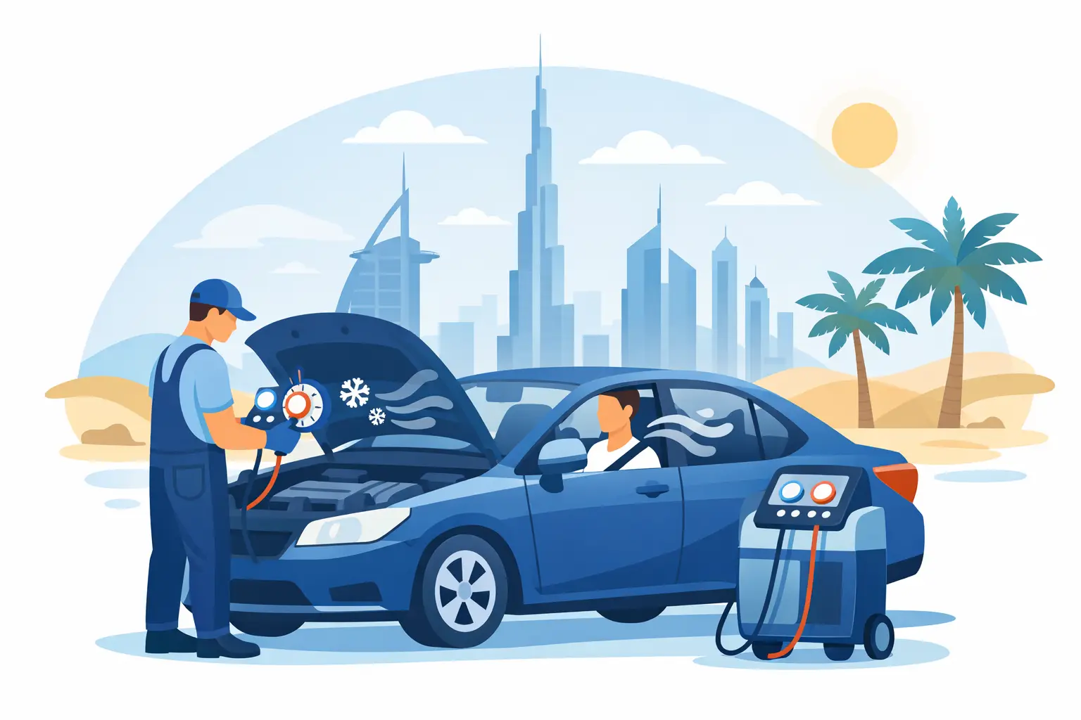 Car AC Checkup in Dubai: What to Expect
