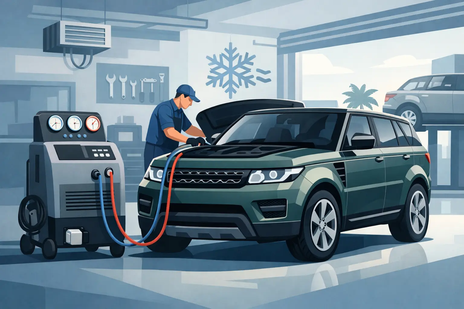 Land Rover AC Repair Al Quoz Done Right