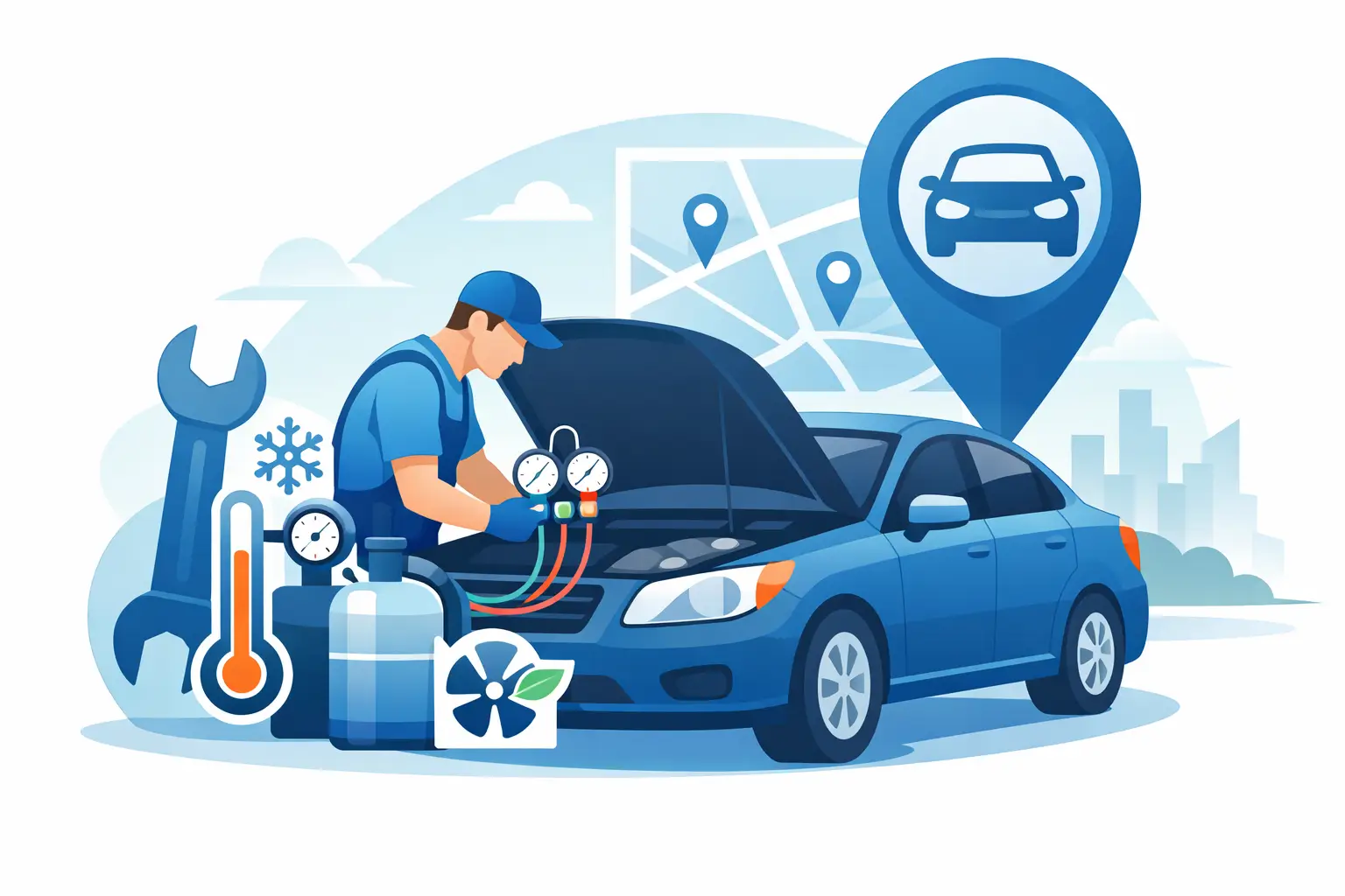 Vehicle Air Conditioning Repair Near Me