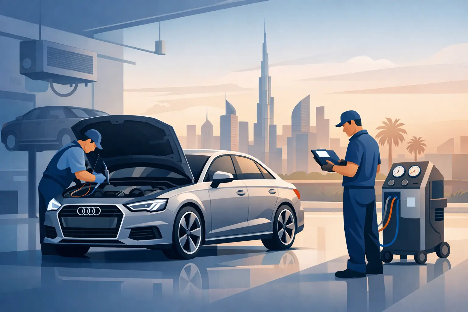 Audi AC Repair in Dubai: Fast, Accurate Service
