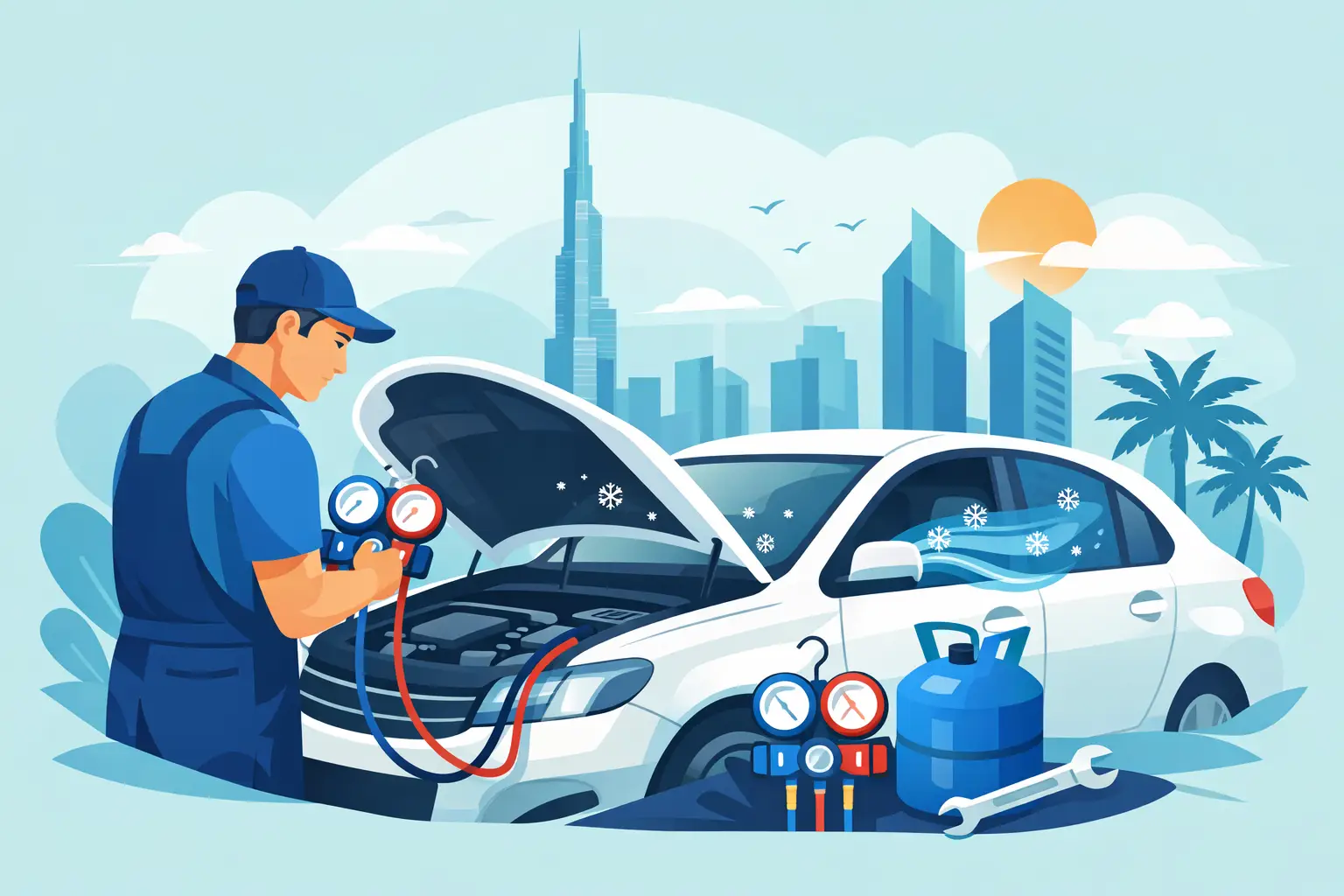 Auto AC Repair in Dubai for Fast, Lasting Cooling