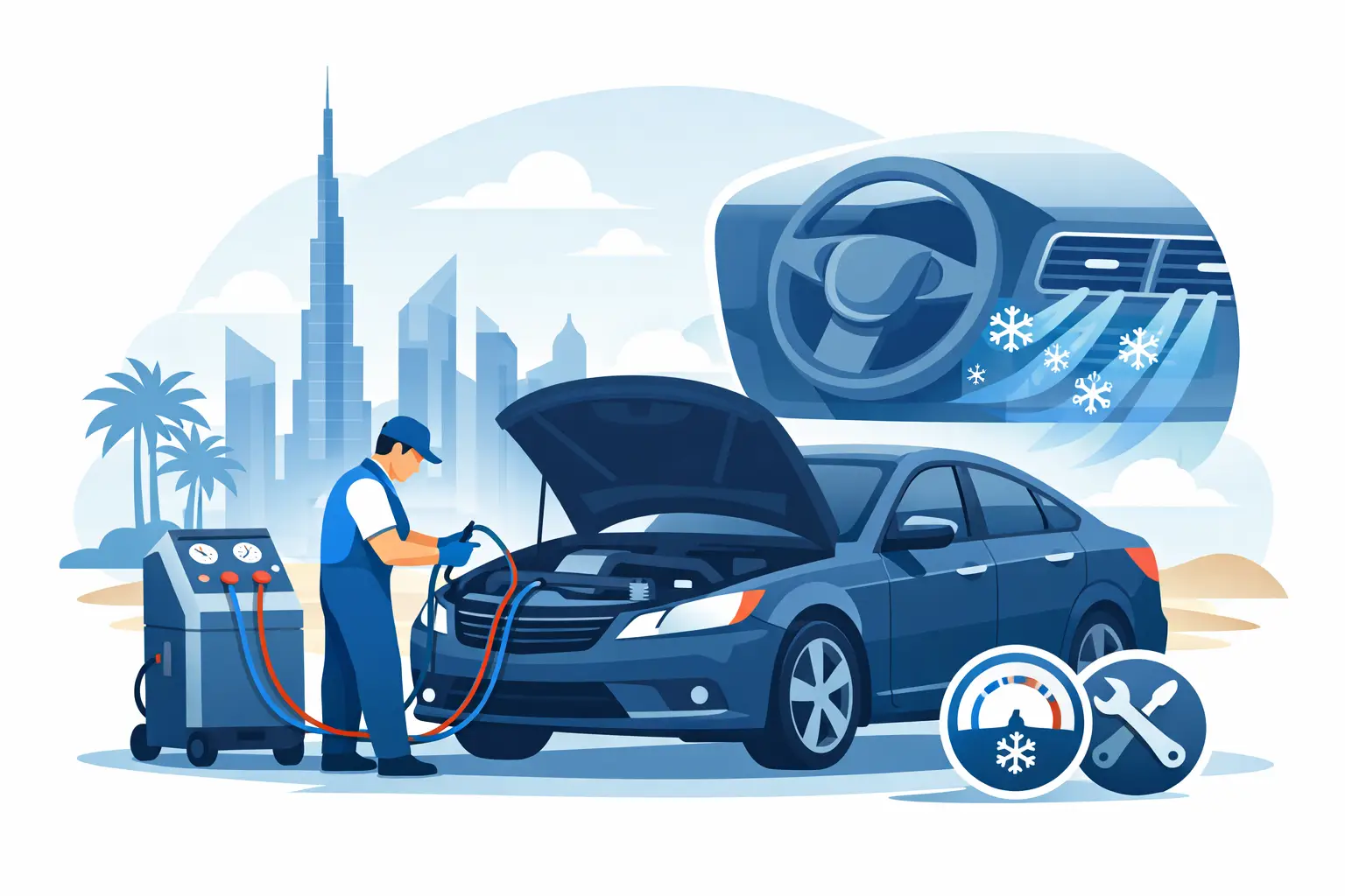 Car AC Repair Experts in Dubai for Fast Fixes