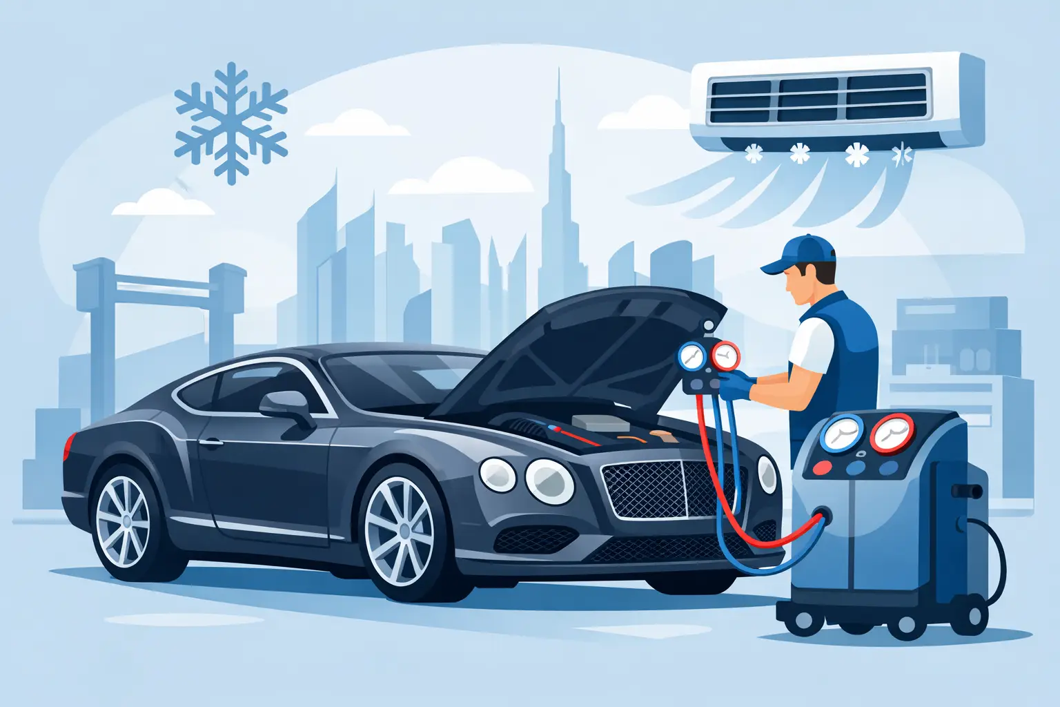 Bentley AC Repair Al Quoz for Lasting Cooling