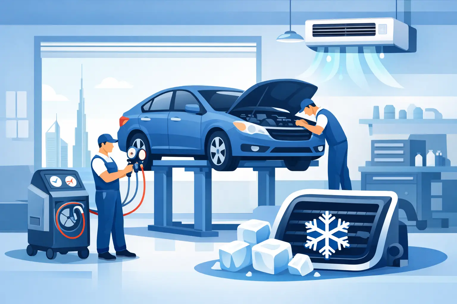 Best Car AC Garage in Dubai for Lasting Repairs